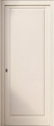 Portoncino d'ingresso in alluminio Bugnale 12 L 80 x H 210 cm bianco/noce apertura spingere a destra
