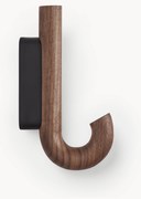Gancio da parete in legno di noce Umbrella, in diverse dimensioni