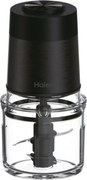 Haier I-Master Serie 5 Tritatutto 4 Lame in Acciaio Inox Ciotola in Vetro 0,5 L Nero