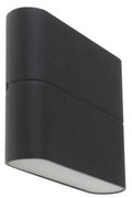 LED2 - Applique LED da esterno FLAT 2xLED/3W/230V antracite IP54