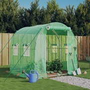 Serra Con Telaio İn Acciaio Verde 4 M² 2x2x2 M /