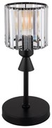 Globo 15742T - Lampada da tavolo JORDANA 1xE27/60W/230V diametro 15 cm nero