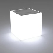 Lampada solare decorativa Bora Marmo, in polietilene, luce biancoNEWGARDEN