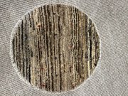 Gabbeh Tappeto 40 x 40 Grigio (Iran) Annodato A Mano
