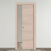 Porta scorrevole Bexar larice L 70 x H 210 cm reversibile