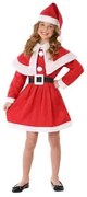 Costume per Bambini Mamma Natale Rosso