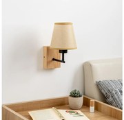 Brilagi - Applique NUBILA WOOD 1xE27/25W/230V quercia/marrone chiaro