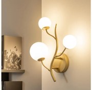 Brilagi - Applique a LED MISTEL 3xG9/3W/230V oro/bianco