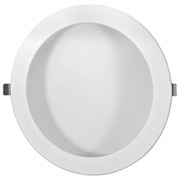 Faro LED da incasso Rotondo Luce INDIRETTA 24W Foro Ø200mm Colore  Bianco Naturale 4.000K