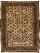 Afghan Tappeto orientale 160x120 Beige (Afghanistan) Annodato A Mano