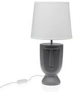 Lampada da tavolo Versa Grigio Ceramica 60 W 22 x 42,8 cm