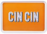 Vassoio melammina 27x21,5 cm arancione Maiolika