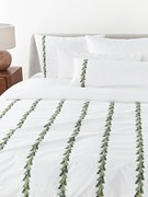 Copripiumino in cotone con ricamo natalizio Evan