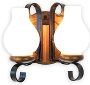 Brilagi - Applique ROATA APLICA 2xE14/40W/230V faggio/noce