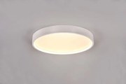 Plafoniera doha led con bordo metallo bianco 641310231