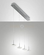 Hale sospensione 4 luci alluminio 3255-49-212