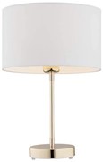 Argon 4301 - Lampada da tavolo KARIN 1xE27/15W/230V bianca/ottone