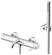 Rubinetto per vasca getto aerato Circle two per muro cromo GATTONI RUBINETTERIA