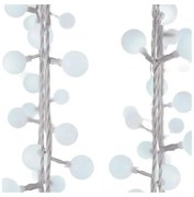 Catena LED da esterno natalizia 40xLED/9m IP44 bianco freddo