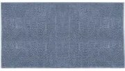 Tappeto bagno 60x110 cm Ricciolo blu avio