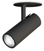 Tecnico Moderno Play Alluminio Nero Led 7W 3000K Luce Calda