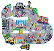 Puzzle per Bambini Reig Busy City 11 Pezzi