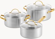 Set di 6 pentole con rivestimento antiaderente Padova