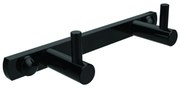 Kamalu - appendiabiti a muro colore nero con 2 ganci linea nico-b3