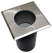 Luce per vialetti d'ingresso 1xGU10/30W/230V IP44 cromo opaco