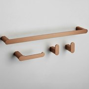 Set accessori da bagno Mati Brush Copper 4 pezzi