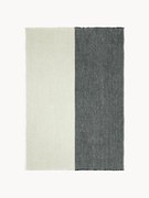 Coperta di lino tessuta a mano con frange Pila