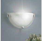 Eglo 7188 - Lampada da parete SALOME 1xE27/60W/230V in vetro alabastrino