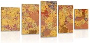 Quadri 5 pezzi – Astrazione nello stile di G. Klimt