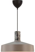 Nordlux - Lampadario a sospensione con filo ELVAS 1xE27/60W/230V diametro 37,5 cm marrone