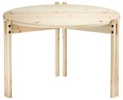 Tavolino rotondo in legno di pino in colore naturale ø 60 cm Sticks - Karup Design