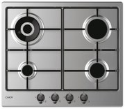 Piano cottura 4 fuochi CHW6BR4WTX GHISA INOX CANDY inox