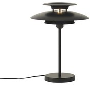 Lampada da tavolo retrò in acciaio nero 45 cm - Pauly