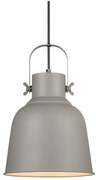 Nordlux - Lampadario a sospensione con filo ADRIAN 1xE27/25W/230V diametro 25 cm grigio