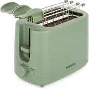 Tostapane 2 fette 7 livelli di tostatura 750 W verde