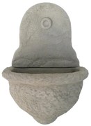 Fontana a parete in terracotta H 66 cm, 47 x 30 cm