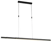Lampada a sospensione antracite LED e dimmer regolabile - JULIET