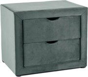 Comodino ET-002 Velvet – verde Bluvel 78