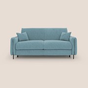 Gregory Divano letto con materasso h18 cm in microfibra effetto velluto impermeabile T09 carta da zucchero