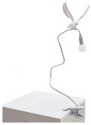 Seletti - Sparrow Landing Lampada con Morsetto White Seletti