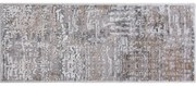Passatoia per scale grigio e beige in cotone set da 16 pz 25x65 cm Milano Bej - Vitaus