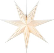 Decorazione luminosa a sospensione bianca con motivo natalizio ø 70 cm Sombra - Markslöjd