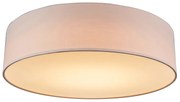 Lampada da soffitto rosa 40 cm con LED - Drum LED