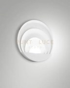 Sunrise applique bianca a led 3000k - 29w - 3240 lm dimmerabile d.26cm