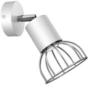 Faretto da parete DANTE 1xGU10/25W/230V bianco/cromo lucido