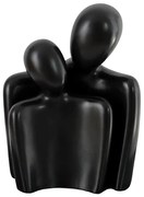 Elegante decorazione da tavolo nera, 20 x 5,5 x 14,5 cm